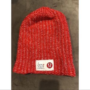 rare love your melon x lululemon beanie